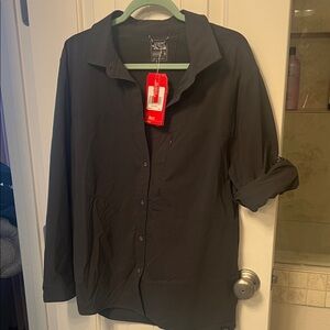 Women’s Graphite Button-Up Hiking Shirt